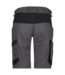 DASSY Axis NEXT D-Flex Dames Korte Werkbroek Stretch Grijs/Zwart
