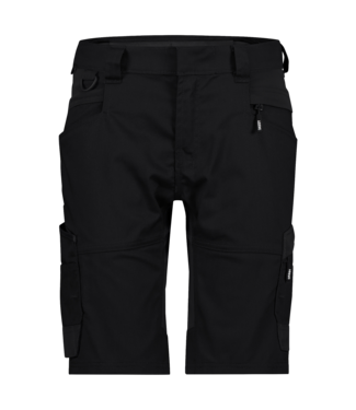 DASSY DASSY Axis NEXT D-Flex Dames Korte Werkbroek Stretch Zwart