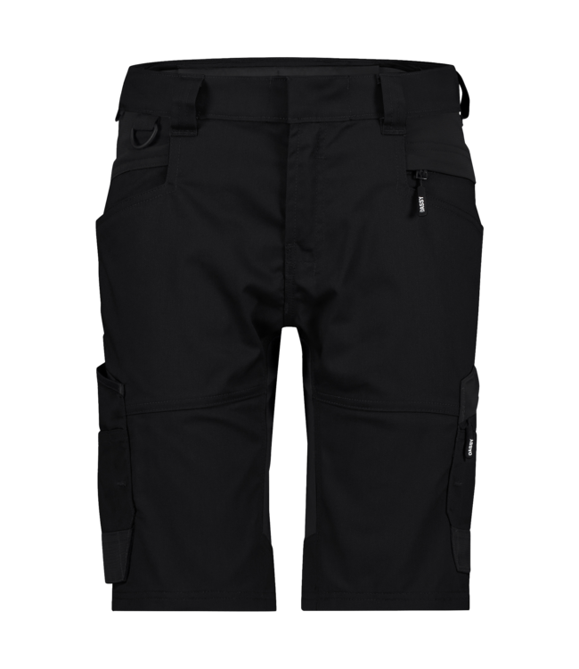 DASSY Axis NEXT D-Flex Dames Korte Werkbroek Stretch Zwart
