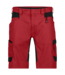 DASSY Axis NEXT D-Flex Korte Werkbroek Stretch Rood/Zwart