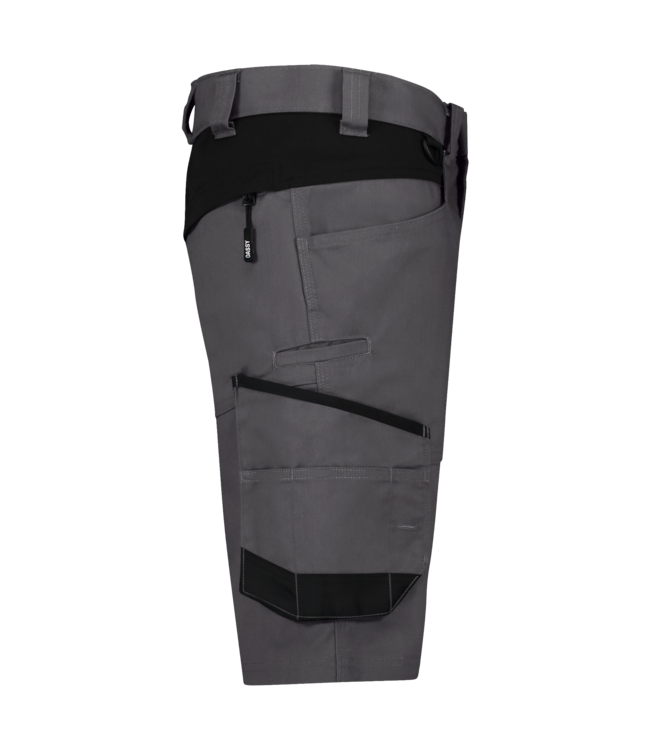 DASSY Axis NEXT D-Flex Korte Werkbroek Stretch Grijs/Zwart