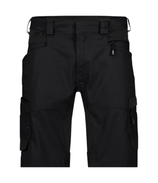 DASSY DASSY Axis NEXT D-Flex Korte Werkbroek Stretch Zwart