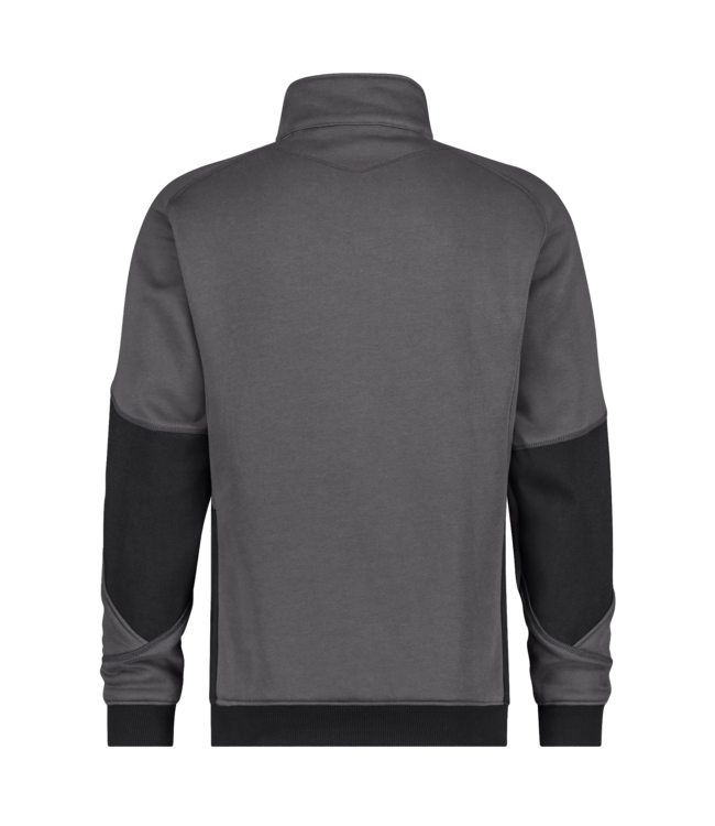 DASSY Velox NEXT D-Flex Werktrui met Rits Grijs/Zwart