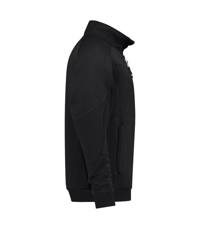 DASSY Velox NEXT D-Flex Werktrui met Rits Zwart