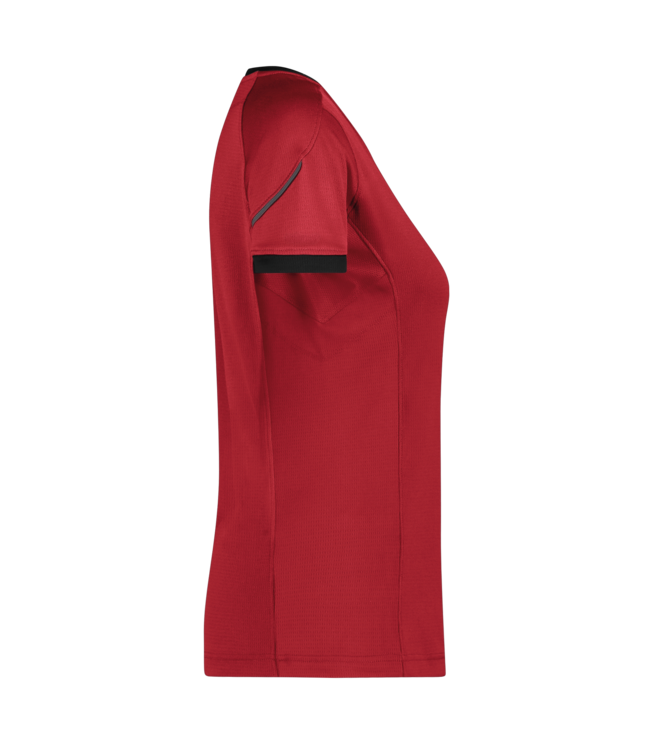 DASSY Nexus NEXT D-Flex Dames T-Shirt Rood/Zwart