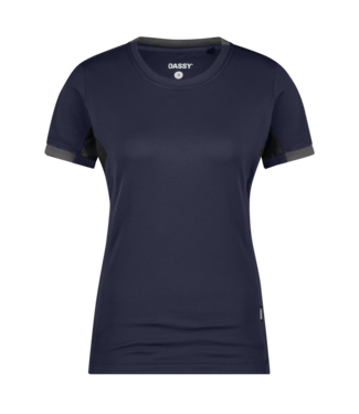 DASSY DASSY Nexus NEXT D-Flex Dames T-Shirt Donkerblauw/Grijs
