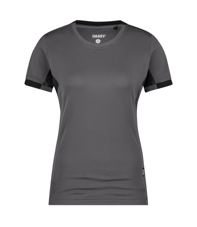 DASSY Nexus NEXT D-Flex Dames T-Shirt Grijs/Zwart