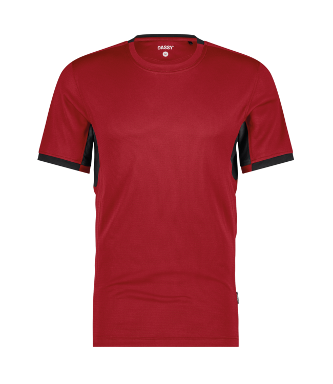 DASSY Nexus NEXT D-Flex T-Shirt Rood/Zwart