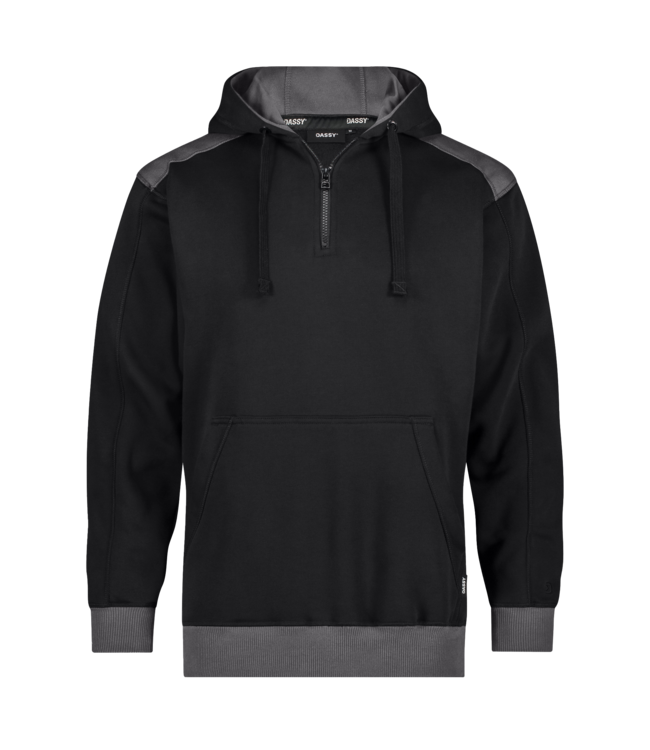 DASSY Indy NEXT DNA Sweater met Capuchon Zwart/Grijs