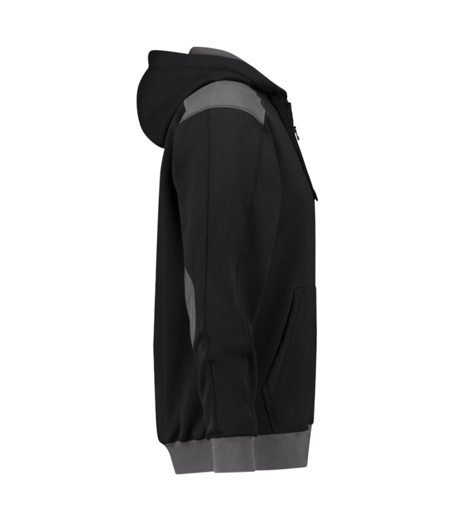 DASSY Indy NEXT DNA Sweater met Capuchon Zwart/Grijs