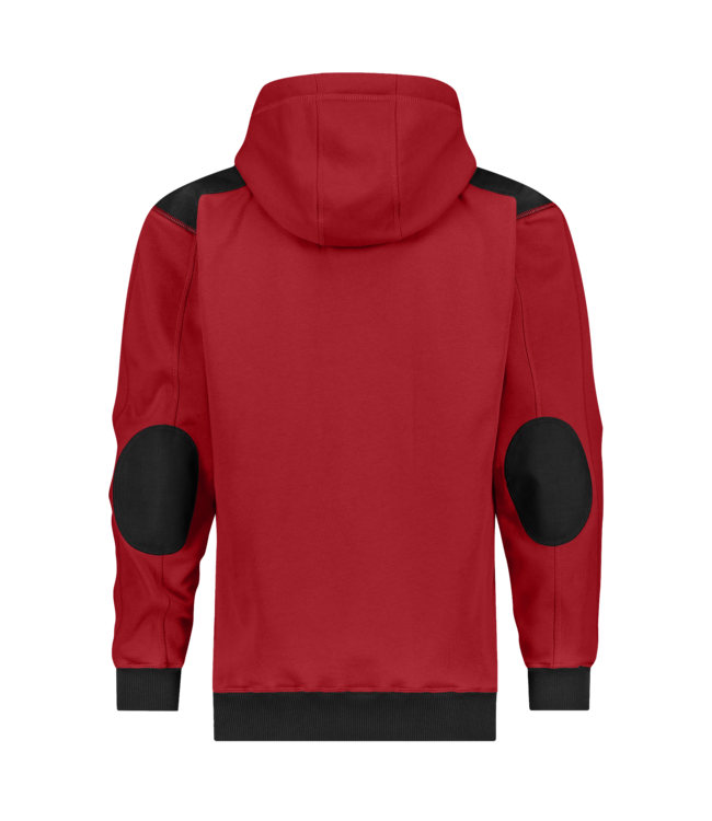 DASSY Indy NEXT Sweater met Capuchon Rood/Zwart