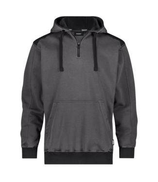 DASSY DASSY Indy NEXT Sweater met Capuchon Grijs/Zwart