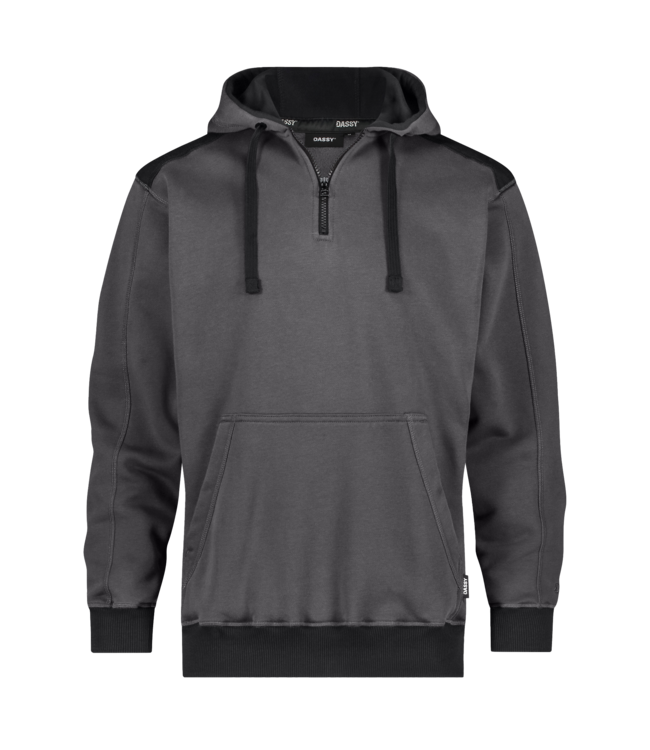 DASSY Indy NEXT DNA Sweater met Capuchon Grijs/Zwart