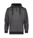 DASSY Indy NEXT Sweater met Capuchon Grijs/Zwart
