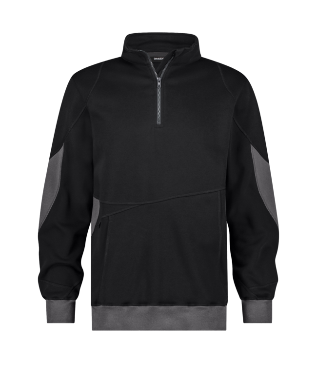 DASSY Hyrax NEXT D-FX Werktrui Sweater Zwart/Grijs