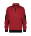 DASSY Hyrax NEXT D-FX Werktrui Sweater Rood/Zwart