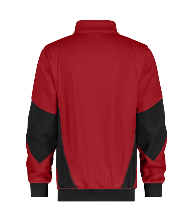 DASSY Hyrax NEXT D-FX Werktrui Sweater Rood/Zwart