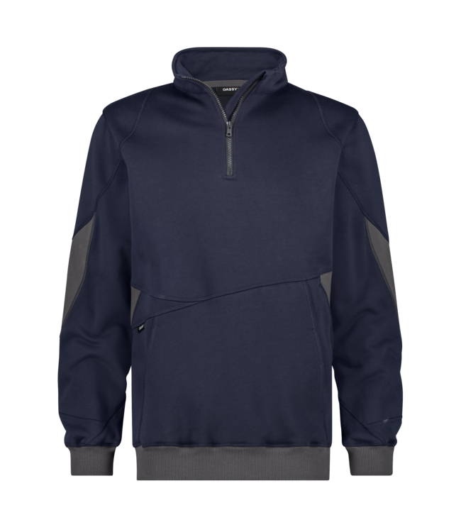 DASSY Hyrax NEXT D-FX Werktrui Sweater Donkerblauw/Grijs