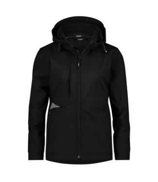 DASSY DASSY Gravity NEXT D-FX Dames Softshell Werkjas Zwart/Grijs