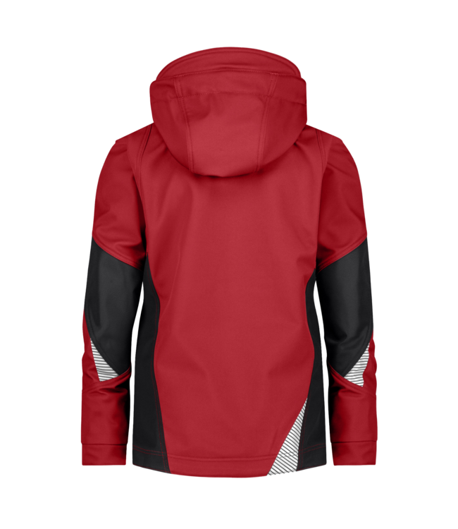 DASSY Gravity NEXT D-FX Dames Softshell Werkjas Rood/Zwart