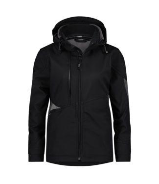 DASSY DASSY Gravity NEXT D-FX Dames Softshell Werkjas Zwart