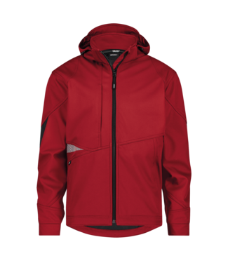 DASSY DASSY Gravity NEXT D-FX Softshell Werkjas Rood/Zwart