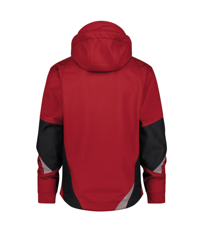 DASSY Gravity NEXT D-FX Softshell Werkjas Rood/Zwart