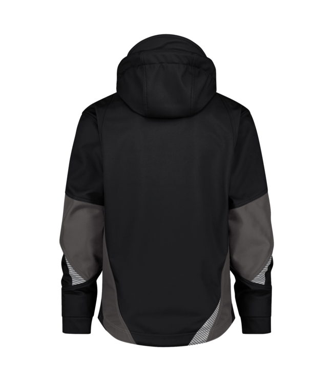 DASSY Gravity NEXT D-FX Softshell Werkjas Zwart/Grijs
