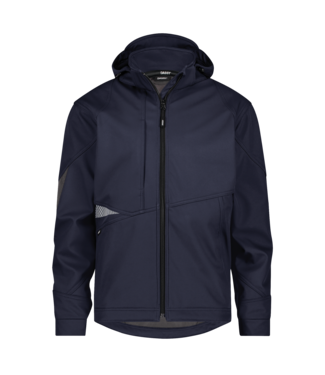 DASSY DASSY Gravity NEXT D-FX Softshell Werkjas Donkerblauw/Grijs