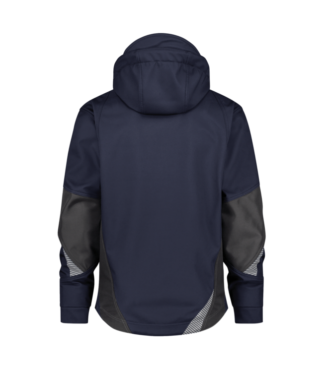 DASSY Gravity NEXT D-FX Softshell Werkjas Donkerblauw/Grijs