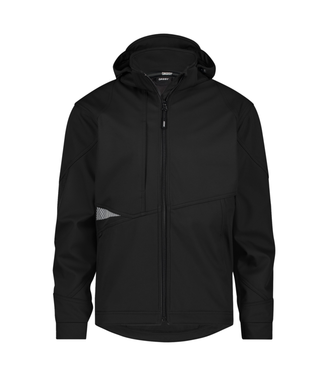 DASSY Gravity NEXT D-FX Softshell Werkjas Zwart