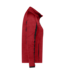 DASSY Convex NEXT D-Flex Dames Fleece Werktrui met Rits Rood/Zwart