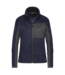 DASSY Convex NEXT D-Flex Dames Fleece Werktrui met Rits Donkerblauw/Grijs