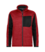 DASSY Convex NEXT D-Flex Fleece Werktrui met Rits Rood/Zwart