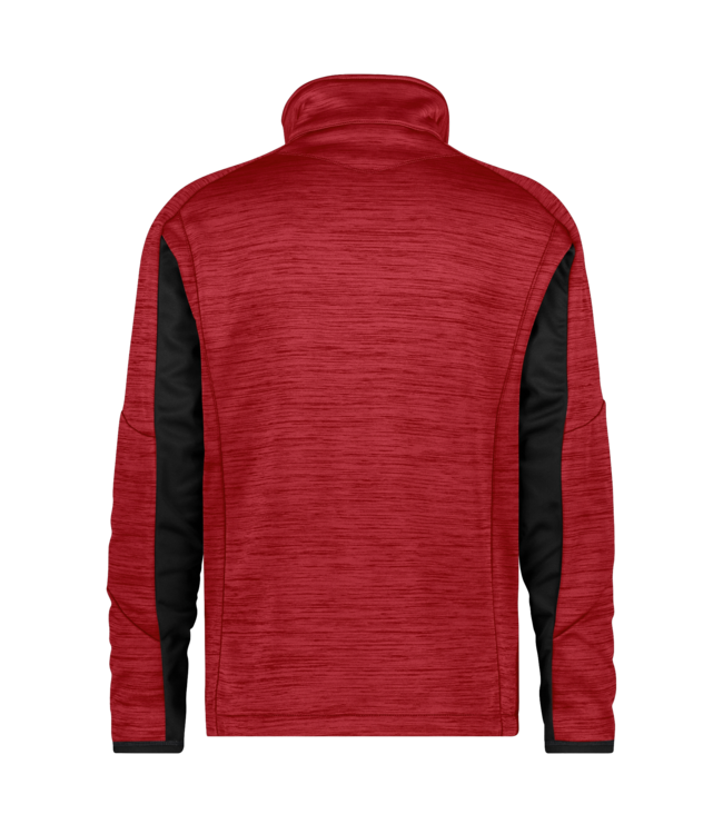 DASSY Convex NEXT D-Flex Fleece Werktrui met Rits Rood/Zwart
