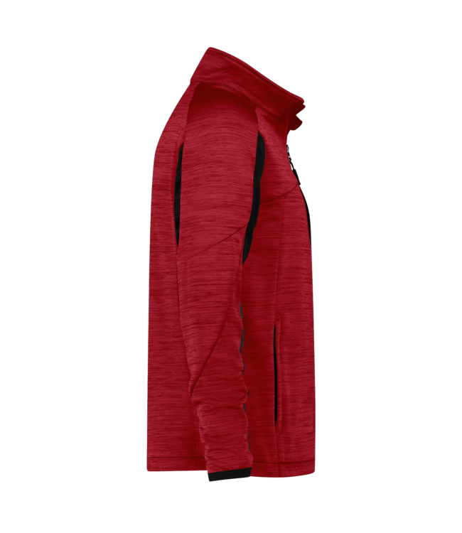DASSY Convex NEXT D-Flex Fleece Werktrui met Rits Rood/Zwart