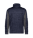 DASSY Convex NEXT D-Flex Fleece Werktrui met Rits Donkerblauw/Grijs
