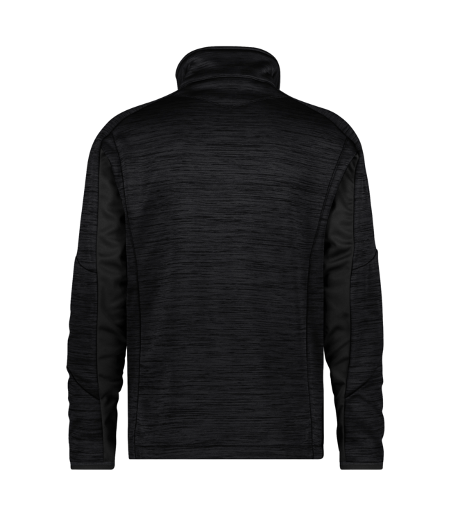 DASSY Convex NEXT D-Flex Fleece Werktrui met Rits Zwart
