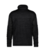 DASSY Convex NEXT D-Flex Fleece Werktrui met Rits Zwart