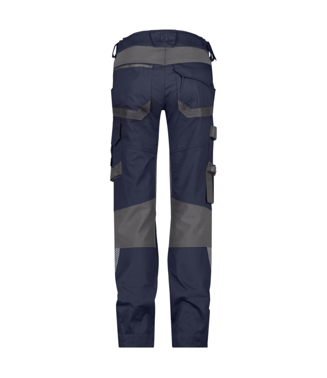 DASSY Dynax NEXT D-Flex Dames Werkbroek Stretch Donkerblauw/Grijs