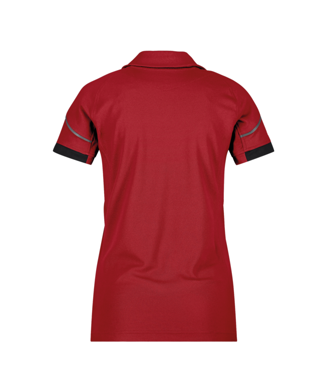 DASSY Traxion NEXT D-Flex Dames Werkpolo Rood/Zwart