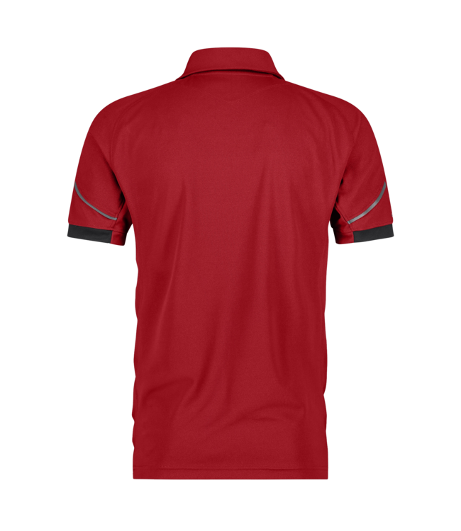 DASSY Traxion NEXT D-Flex Werkpolo Rood/Zwart