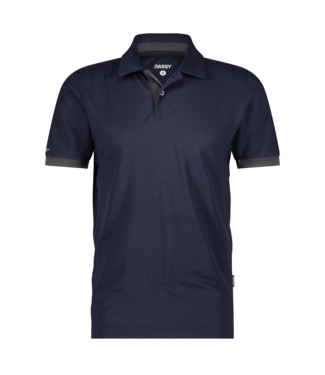 DASSY DASSY Traxion NEXT D-Flex Werkpolo Donkerblauw/Grijs