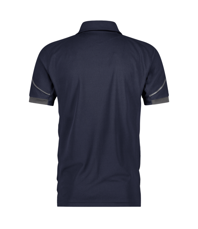 DASSY Traxion NEXT D-Flex Werkpolo Donkerblauw/Grijs
