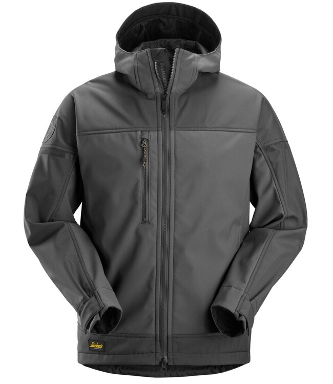 Snickers 1226 Softshell Stretch Werkjas Staalgrijs