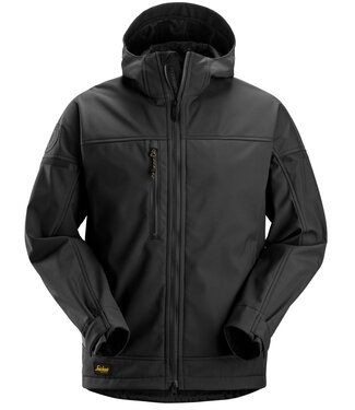 Snickers Workwear Snickers 1226 Softshell Stretch Werkjas Zwart