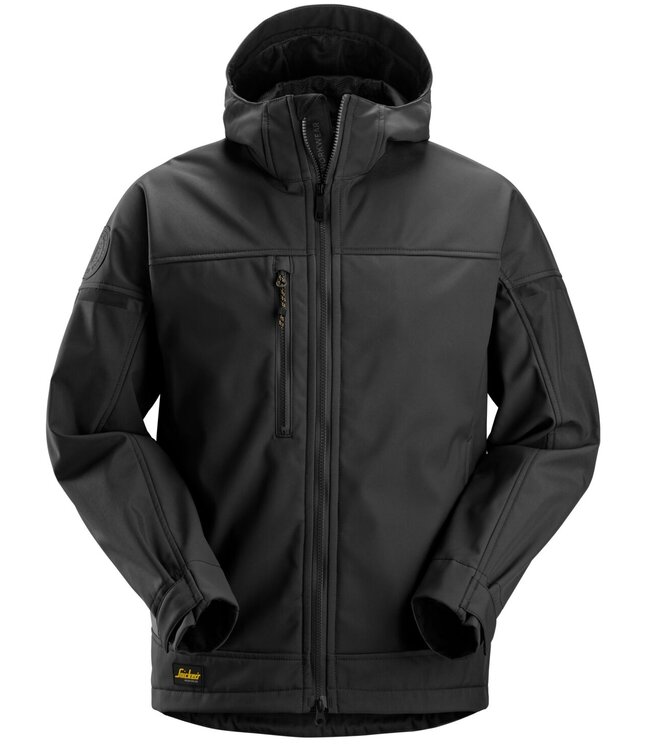 Snickers 1226 Softshell Stretch Werkjas Zwart