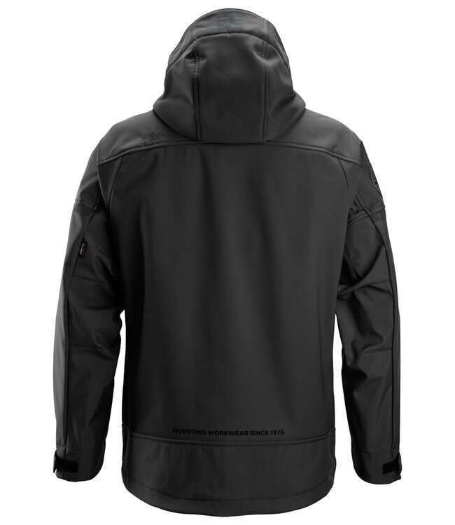Snickers 1226 Softshell Stretch Werkjas Zwart