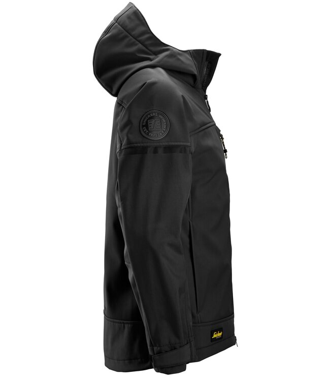 Snickers 1226 Softshell Stretch Werkjas Zwart