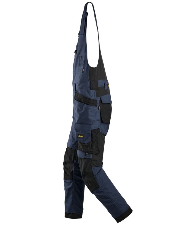 Snickers 6014 Canvas Bodybroek Stretch Holsterzakken Donkerblauw